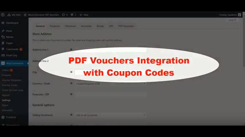 PDF Vouchers Integration with Coupon Codes